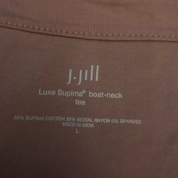J Jill luxe supima long sleeve top - Picture 3 of 3
